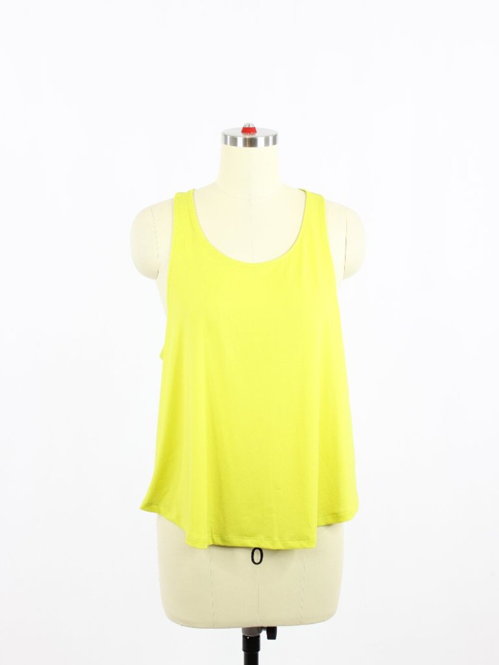 LULULEMON Yellow Serpentine Lightweight Training Racerback Tank Top, Size 8